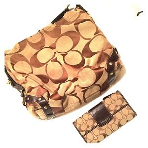 Coach Purse and matching wallet